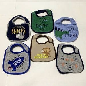 🔴 SOLD 🔴 Set of 6 Child Of Mine Bibs